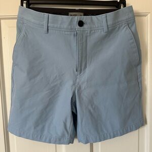 Light Blue Shorts men’s 32 waist, perfect for golf